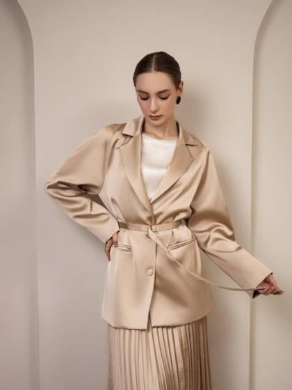 CLOTHÉ - Satin jacket