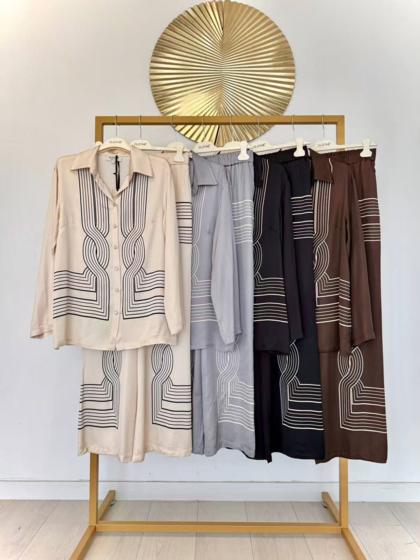 CLOTHÉ - Shirt and trousers set