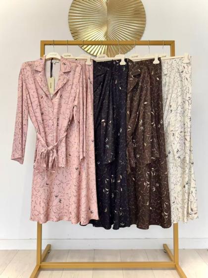 CLOTHÉ - Kimono and skirt set