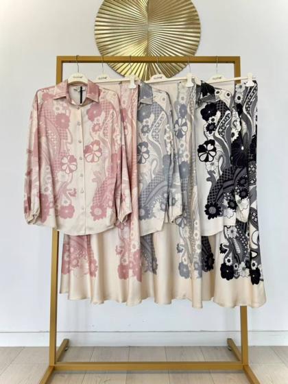 CLOTHÉ - Shirt and skirt set