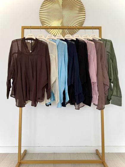 CLOTHÉ - Semi-transparent shirt