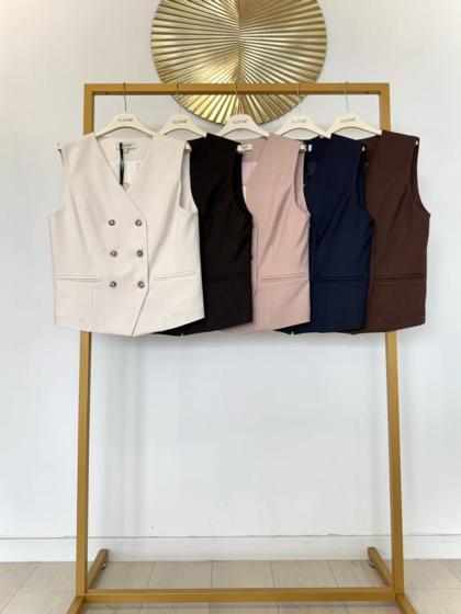 CLOTHÉ - Double-breasted vest