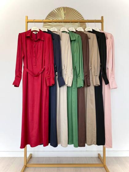 CLOTHÉ - Long viscose dress