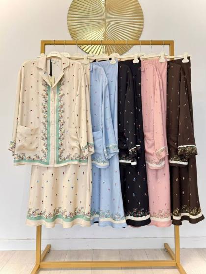 CLOTHÉ - Shirt and skirt set