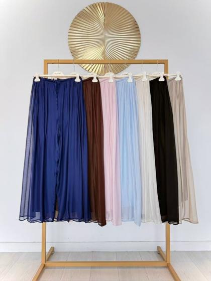 CLOTHÉ - Silk trousers