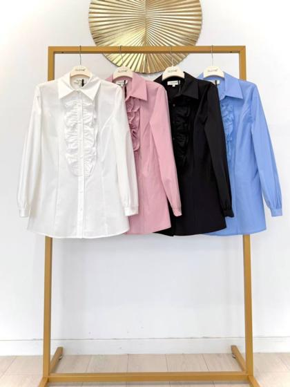 CLOTHÉ - Shirt with ruffles