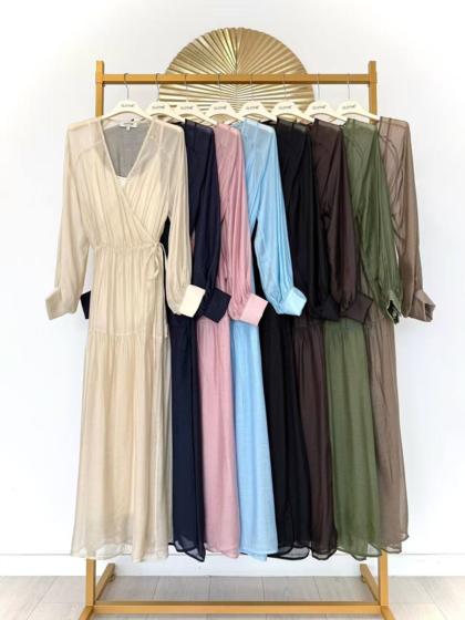 CLOTHÉ - Long semi-transparent dress