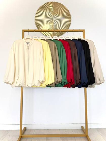 CLOTHÉ - Viscose bomber jacket