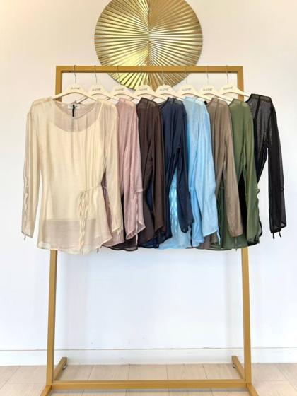 CLOTHÉ - Semi-transparent blouse