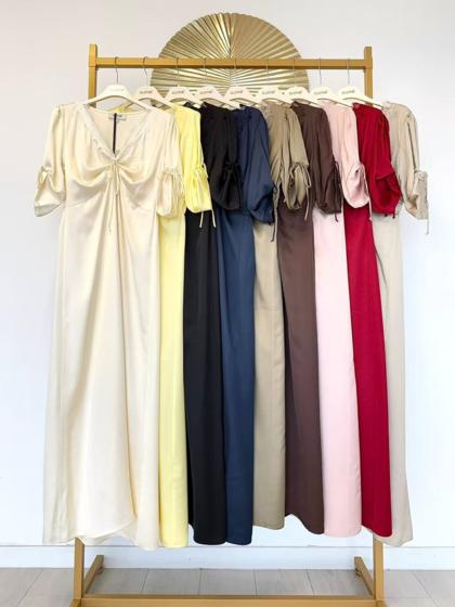 CLOTHÉ - Long viscose dress