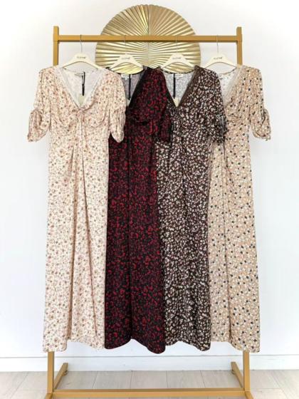 CLOTHÉ - Long dress with print