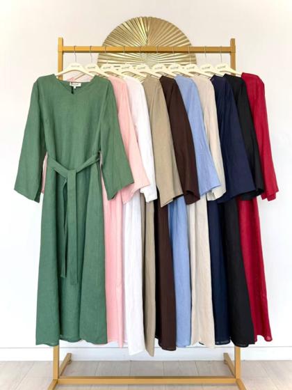 CLOTHÉ - Long linen dress