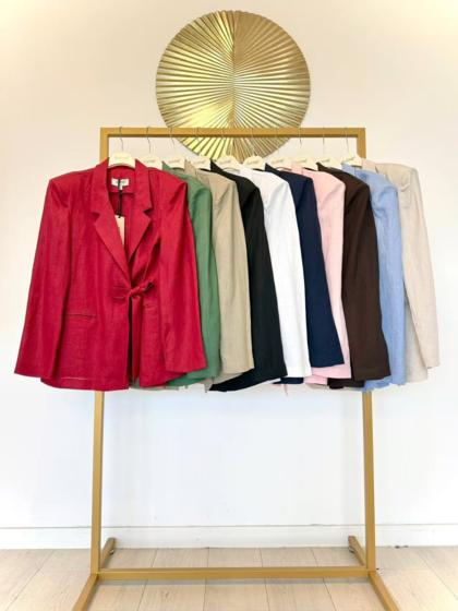 CLOTHÉ - Blazer with side bow