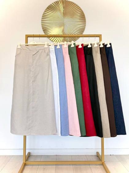 CLOTHÉ - Long straight skirt