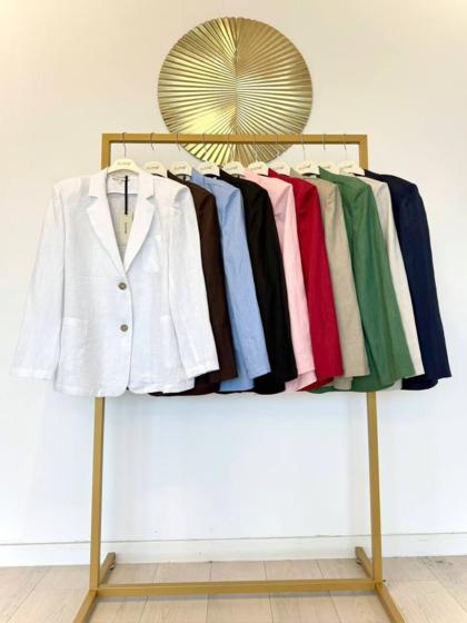 CLOTHÉ - Linen blazer