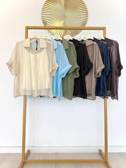 CLOTHÉ - Semi-transparent shirt
