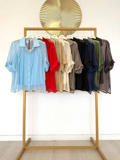 CLOTHÉ - Semi-transparent shirt