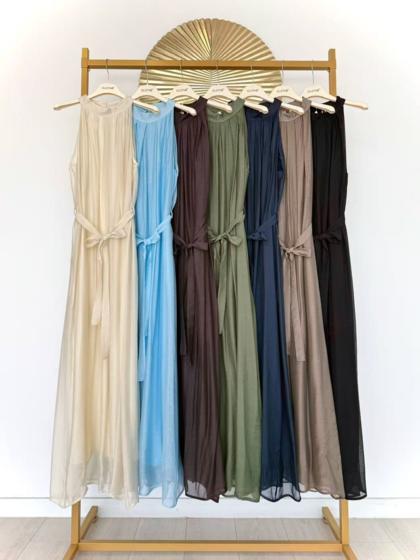 CLOTHÉ - Long semi-transparent dress