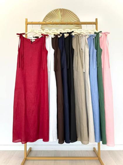 CLOTHÉ - Long linen dress