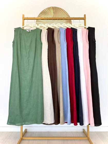CLOTHÉ - Long linen dress