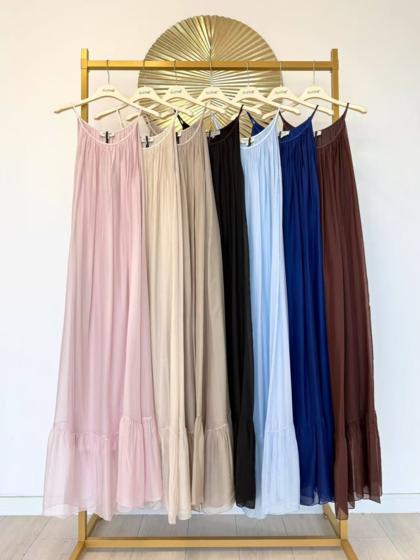 CLOTHÉ - Long silk dress