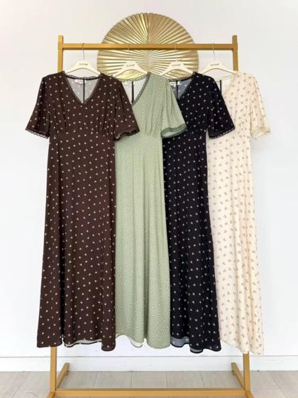 CLOTHÉ - Long dress with print
