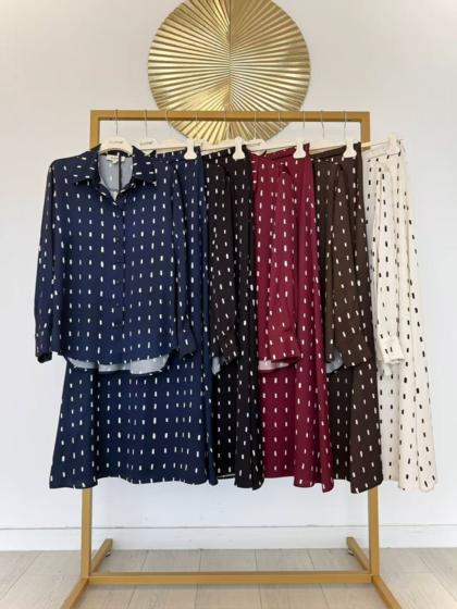 CLOTHÉ - Shirt and skirt set