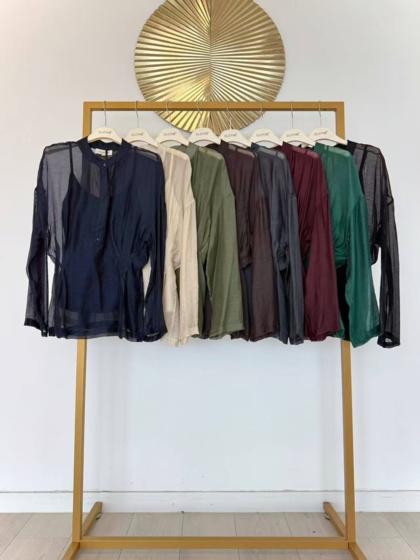 CLOTHÉ - Semi-transparent shirt