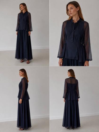 CLOTHÉ - Semi-transparent shirt