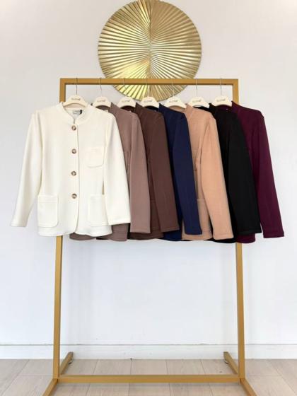 CLOTHÉ - Soft jacket with buttons