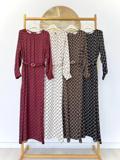 CLOTHÉ - Long dress with print