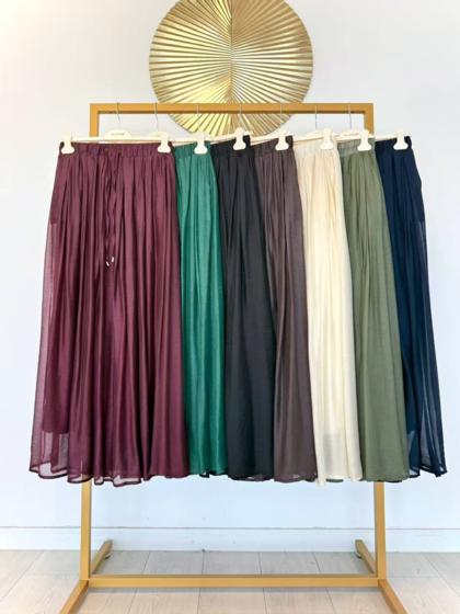 CLOTHÉ - Semi-sheer skirt