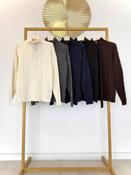 CLOTHÉ - Zip-up sweater