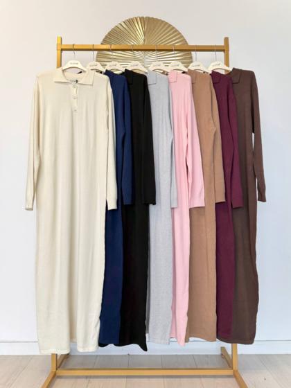 CLOTHÉ - Long polo dress
