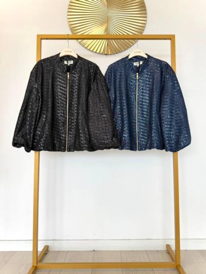 CLOTHÉ - Bomber jacket with sequins
