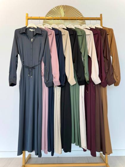 CLOTHÉ - Long viscose dress