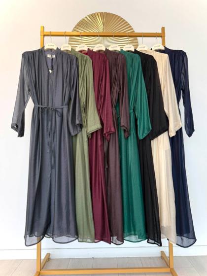 CLOTHÉ - Long dress with V-neck