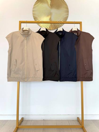 CLOTHÉ - Vest with elastic waist