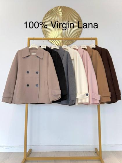 CLOTHÉ - Short double-breasted coat