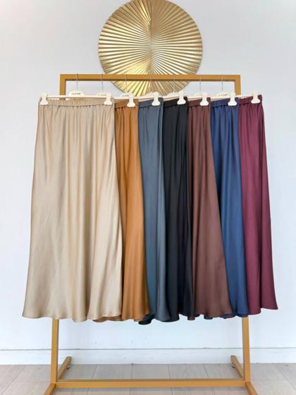 CLOTHÉ - Long viscose skirt