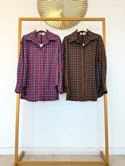 CLOTHÉ - Checked lumberjack shirt