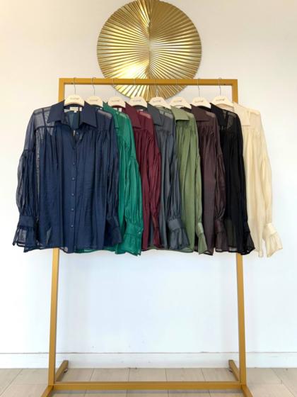 CLOTHÉ - Semi-transparent shirt