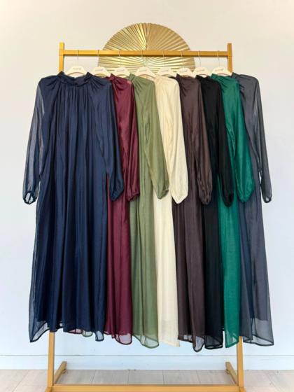 CLOTHÉ - Long semi-transparent dress