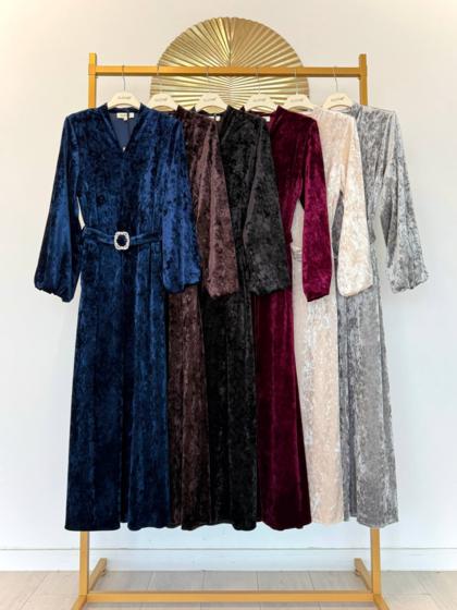 CLOTHÉ - Long chenille dress